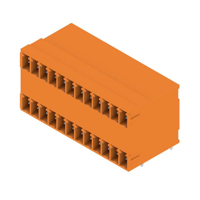 SCD 3.81/24/90G 3.2SN OR BX Wtyki PCB (złącza płyty), 3.81 mm, Liczba biegunów: 24, kąt odejścia: 90° /24szt./ 1972890000 WEIDMÜLLER