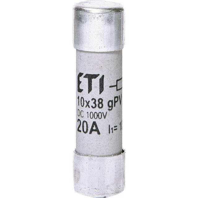 Wkładka topikowa cylindryczna PV CH10x38 gPV 20A 1000V UL 002625108 ETI
