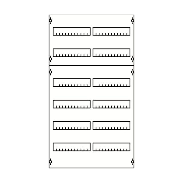 2V2A Pole rozdzielcze 2 kol.szer.