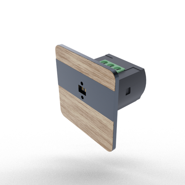 Laserowy czujnik odległości DRL-12, czujnik ruchu, buk-antracyt