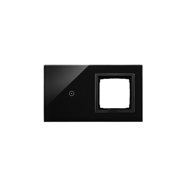 Simon 54 TOUCH WMDZ-01108S-075 Panel dotykowy S54 Touch, 2 moduły, 1 pole dotykowe + 1 otwór na ospr DSTR210/75 KONTAKT