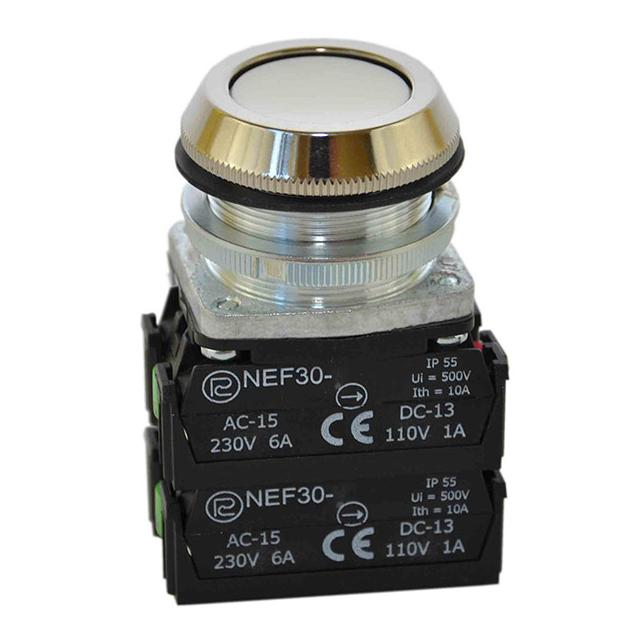 Przycisk NEF30-K2XY/W3 biały W0-NEF30-K 2XY/W3 B PROMET