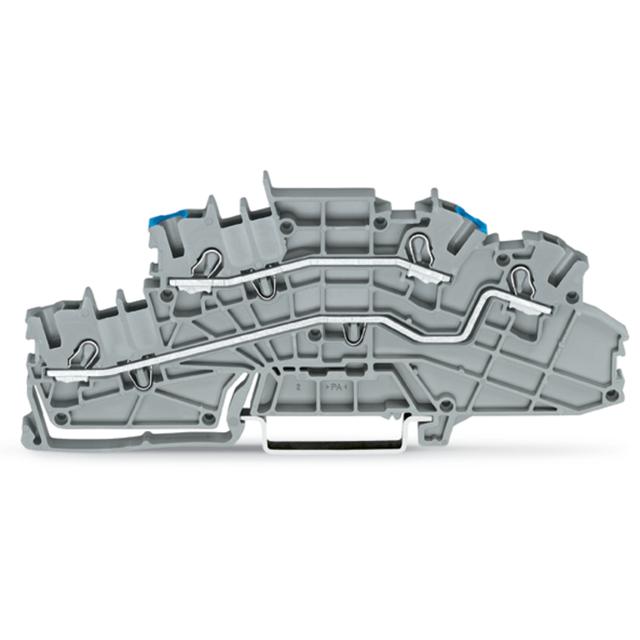 Piętrowa złączka instalacyjna z otworem montażowym 2,5mm2 szara /50szt./ 2003-6649 WAGO