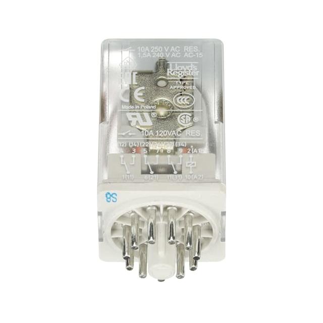 PRZEKAŹNIK CR-U012DC3, A1-A2=12V DC, 3 STYKI C/O 250V/10A 1SVR405622R4000 ABB