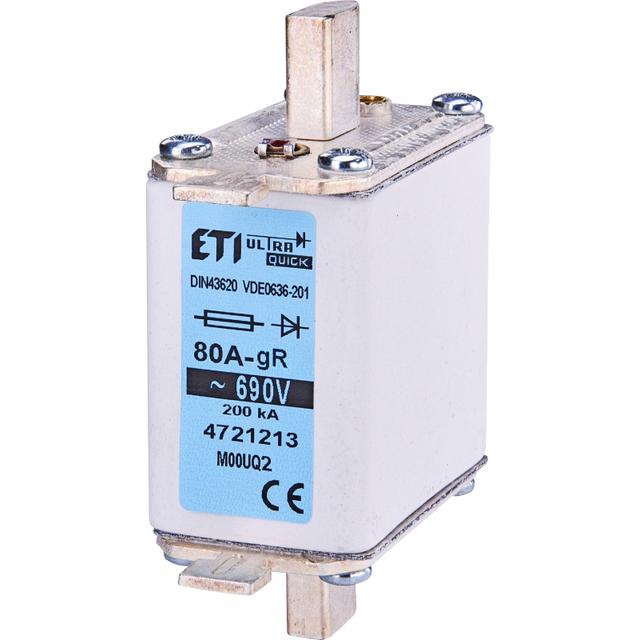 Wkładka topikowa ultraszybka M000UQ2/10A 690V 004721204 ETI