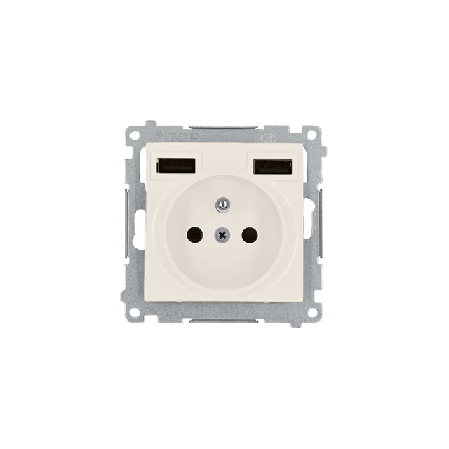 Simon 54 WMDW-001111-041 Gniazdo z zintegrowaną ładowarką 2xUSB (moduł),