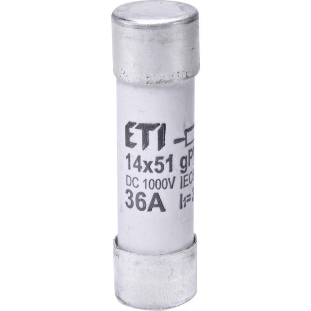 Wkładka topikowa cylindryczna PV CH14x51 gPV 16A 1000V DC 002637105 ETI