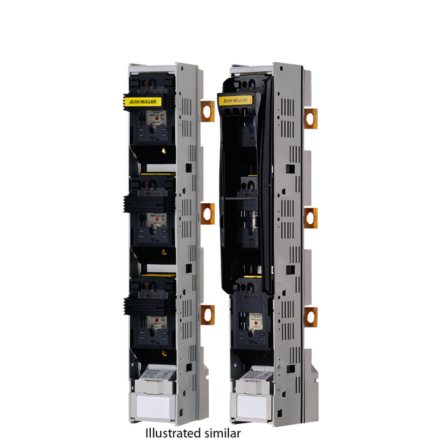 SLT2G-3SR/3X - Rozłącznik wielkość 2, 400A, rozłączany jednofazowo, do łączenia sekcyjnego z prawej