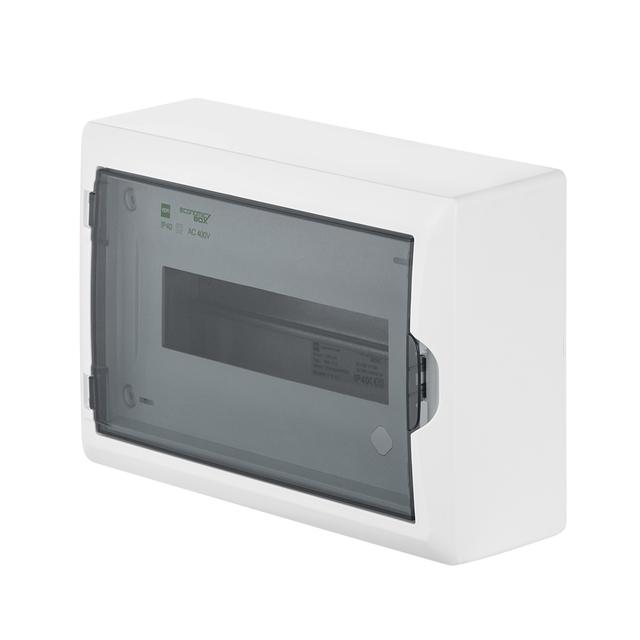 ECONOMIC BOX RN 1/12 drzwi transparentne (N+PE) IP 40