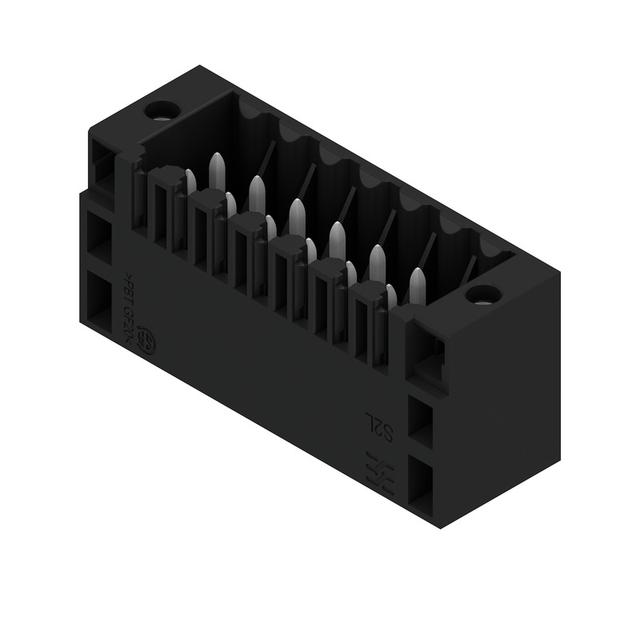 S2L 3.50/14/180F 3.5SN BK BX Wtyki PCB (złącza płyty), 3.50 mm, Liczba biegunów: 14, kąt odejścia: 180° /54szt./ 1729630000 WEIDMÜLLER