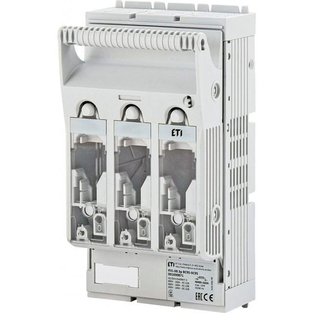 Rozłącznik bezpiecznikowy KVL-00 3P BC95-BC95 001690871 ETI