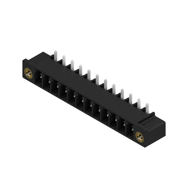 SC-SMT 3.81/12/270F 3.2SN BK BX Wtyki PCB (złącza płyty), 3.81 mm, Liczba biegunów: 12, kąt odejścia: 270° /50szt./ 1037110000 WEIDMÜLLER
