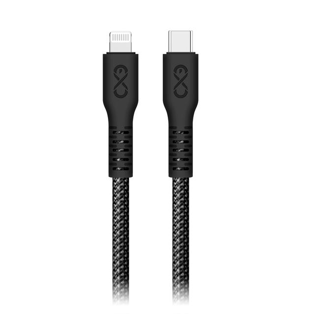 Kabel USB-C - Lightning eXc IMMORTAL, 0.9M (30W, szybkie ładowanie), kolor mix* (*wysyłany losowo z