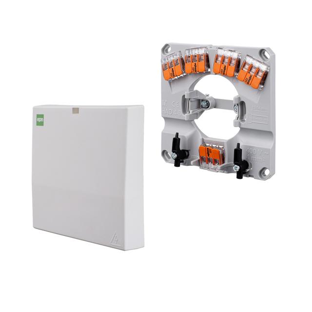 Puszka AGD/HAD 4-S uniwersalna (natynkowo-podtynkowa) przyłączeniowa do piekarnika/kuchenki szybkozł