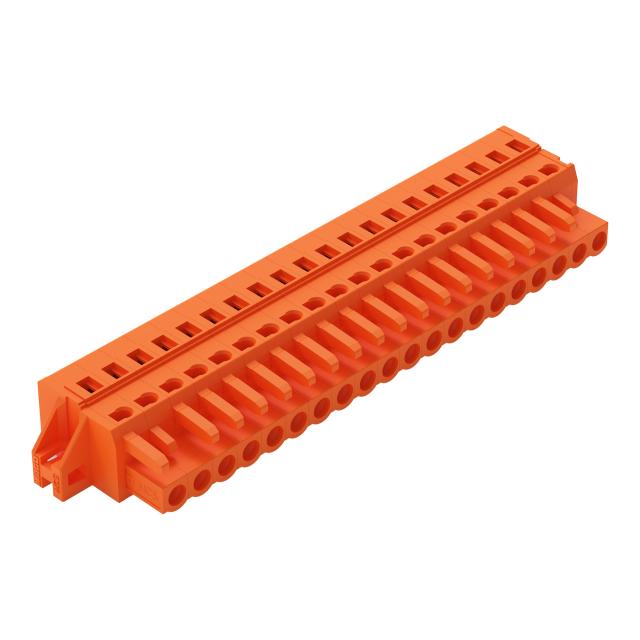 Gniazdo MCS-MIDI Classic 20-biegunowe pomarańczowe raster 5,08mm /10szt./ 231-320/031-000 WAGO