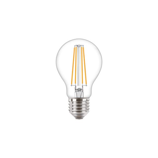 Żarówka LED 7W=60W 806lm 2700K barwa ciepła kulka 7-60W E27 WW A60 Szkło przezroczyste PHILIPS