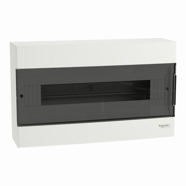 Rozdzielnica natynkowa Easy9 EU IP40 EZ9EU-1-18-NT-T drzwi transparentne 1x18 EZ9EUC118 SCHNEIDER