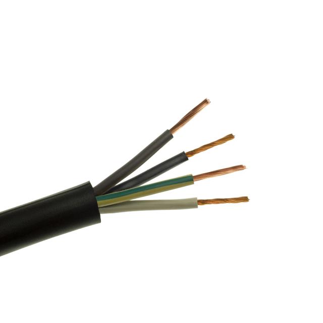 Przewód warsztatowy H05VV-F (OWY) żo 5x1,5mm2 czarny 300/500V /100m/ ELEKTROKABEL