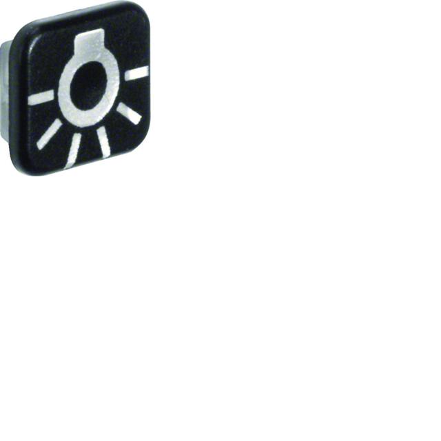 BERKER W.1 Soczewka z nadrukiem symbolu światło (10szt.) 18223501 HAGER