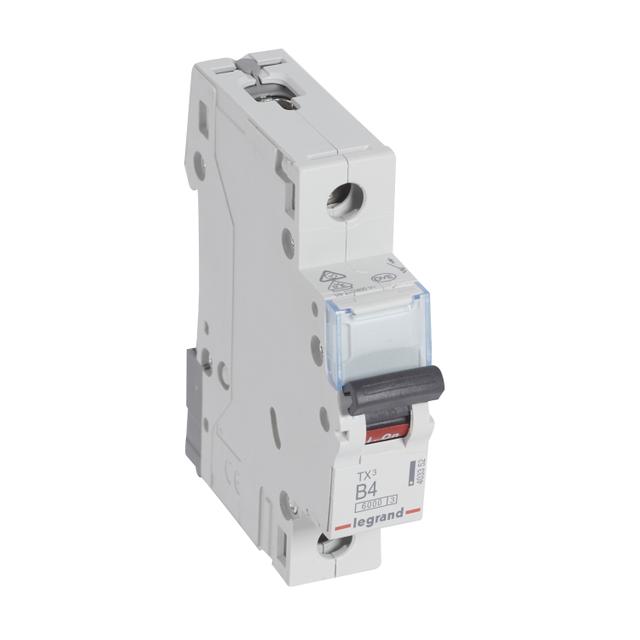 Wyłącznik Nadprądowy S 301 1P B4A 6kA TX3 403352 LEGRAND