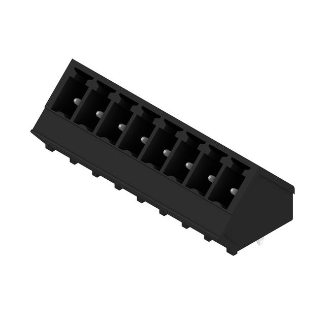 SC-SMT 3.81/08/135G 3.2SN BK BX Wtyki PCB (złącza płyty), 3.81 mm, Liczba biegunów: 8, kąt odejścia: 135° /50szt./ 1977690000 WEIDMÜLLER
