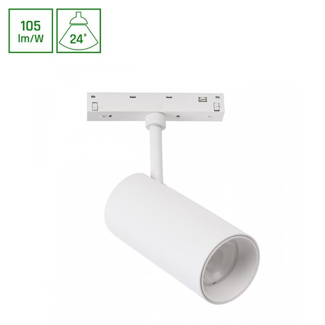 SYSTEM SHIFT BASIC - SPOT M OPRAWA KIERUNKOWA 50X110X170MM 12W 2700K BIAŁY