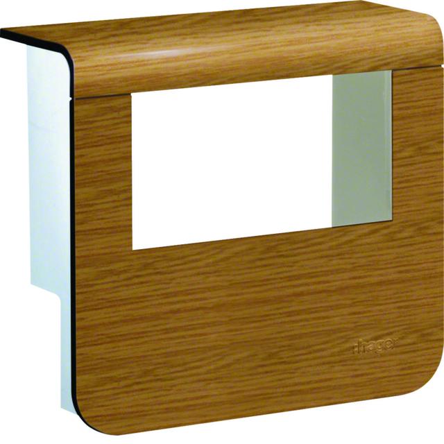 tehalit.SL Pokrywa nośnika urządzeń 20x55 2*45x45 dąb SL20055932D5 HAGER