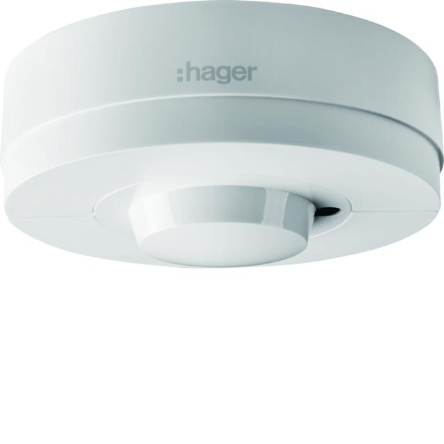 BERKER Czujnik ruchu HF 360 stopni IP54 biały EE883 HAGER