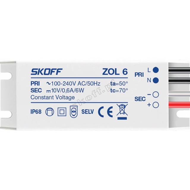 Zasilacz Opraw Ledowych typ ZOL 6