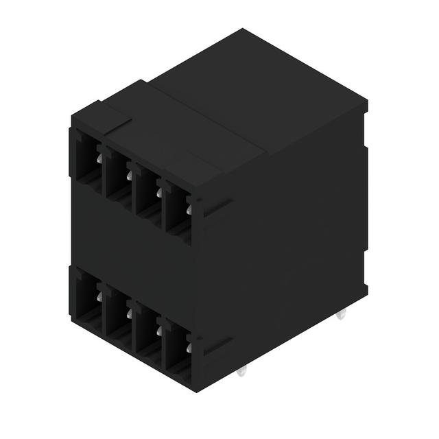 SCD-THR 3.81/08/90G 3.2SN BK BX Złącze wtykowe płytek drukowanych /50szt./ WEIDMULLER