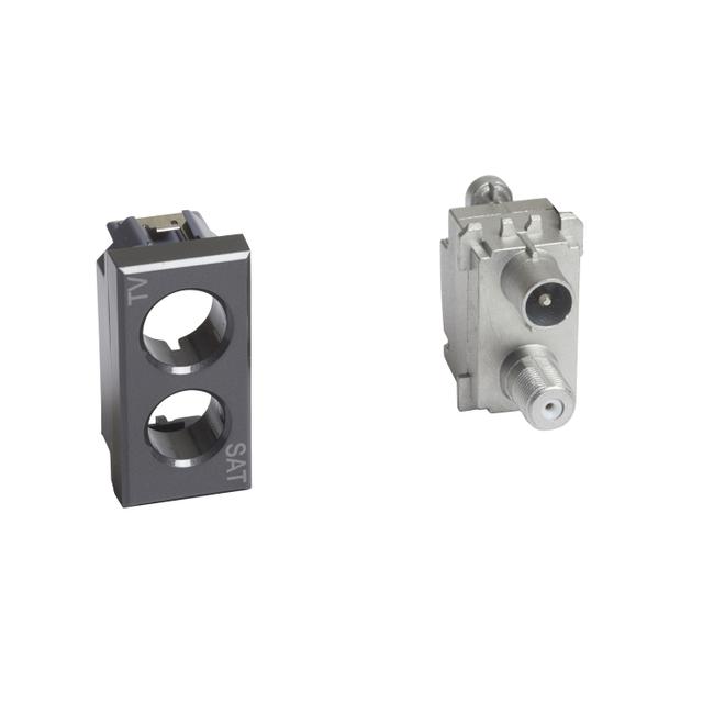 AXOLUTE - GNIAZDO TV/SAT  GWIAZDA  - 1 MODUŁ, Bticino