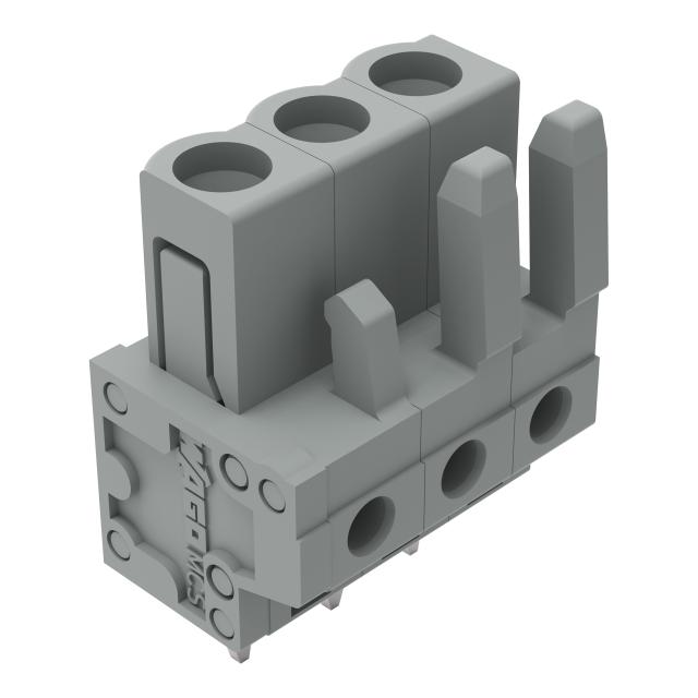 MCS-MIDI Classic gniazdo 3-bieg. szare raster 5 mm