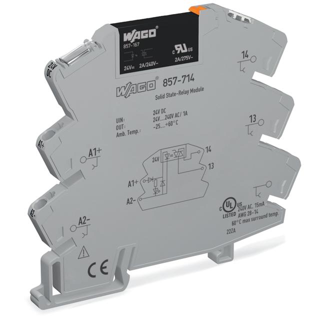 JUMPFLEX podstawka z przekaźnikiem półprzewodnikowym 24VDC/230VAC/1A