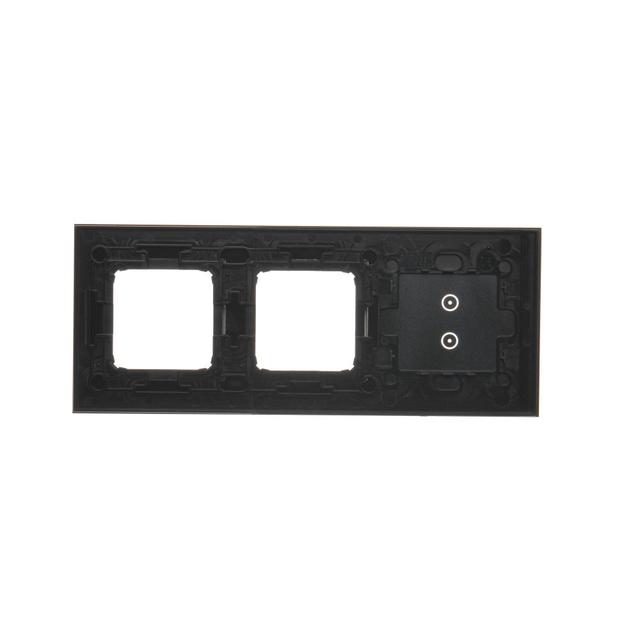 Simon 54 Touch Panel dotykowy S54 Touch 3 moduły 2 pola dotykowe pionowe+2 otwory na osprzęty S54 ks