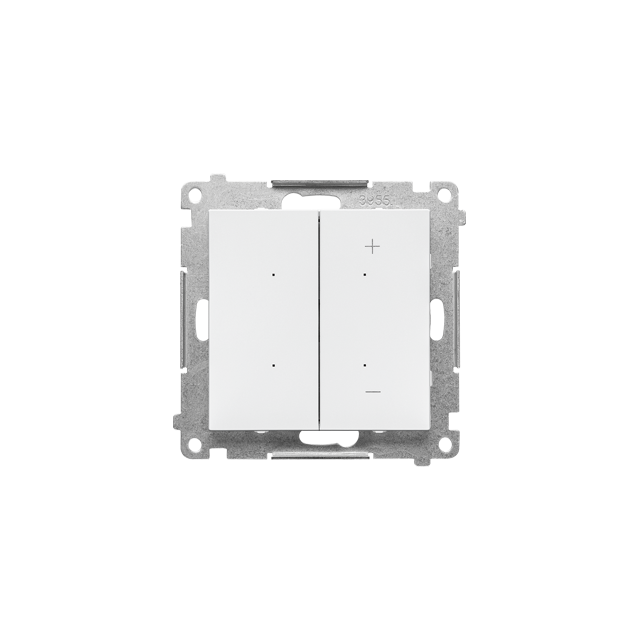 Simon 55 DIMMER RGB – Ściemniacz do pasków RGBW sterowany smartfonem Biały mat