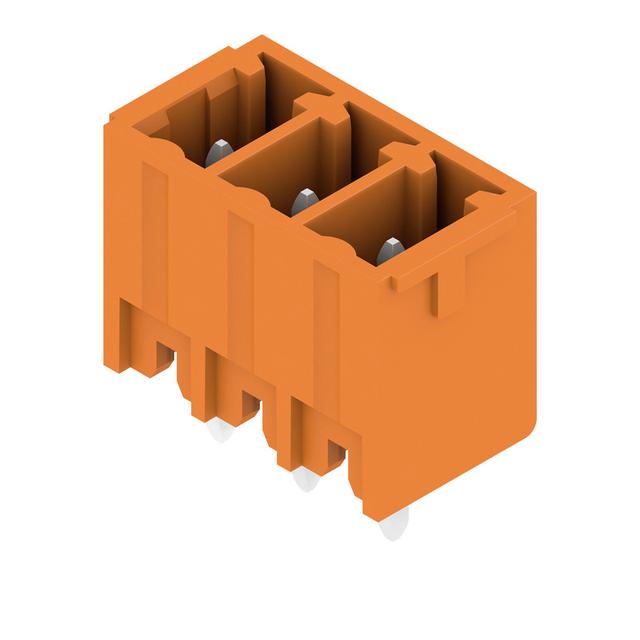 SC 3.81/03/180G 3.2SN OR BX Wtyki PCB (złącza płyty), 3.81 mm, Liczba biegunów: 3, kąt odejścia: 180° /138szt./ 1942850000 WEIDMÜLLER