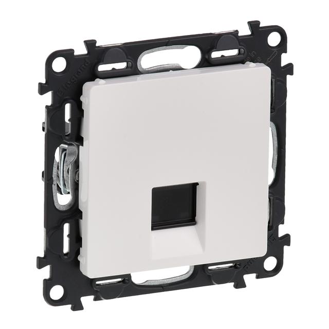 VALENA LIFE GNIAZDO 1 x RJ 45 kat. 6 STP BIAŁE, Legrand
