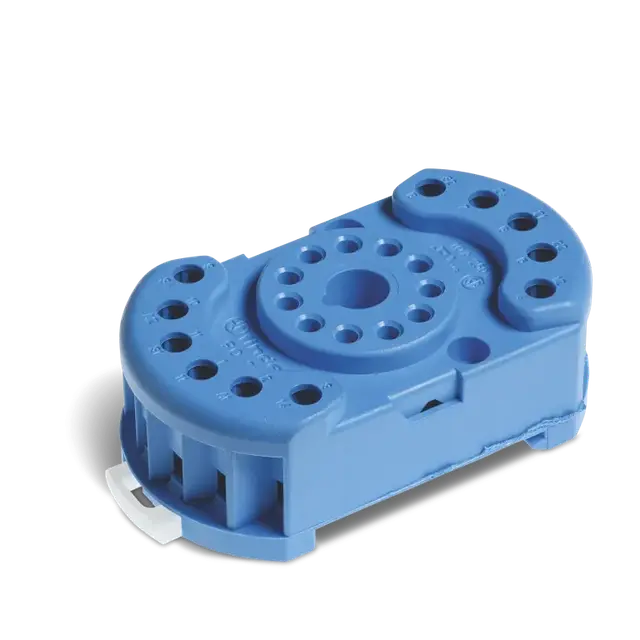 Gniazdo do przekaźników serii 60.13; zaciski śrubowe, 90.23 SMH