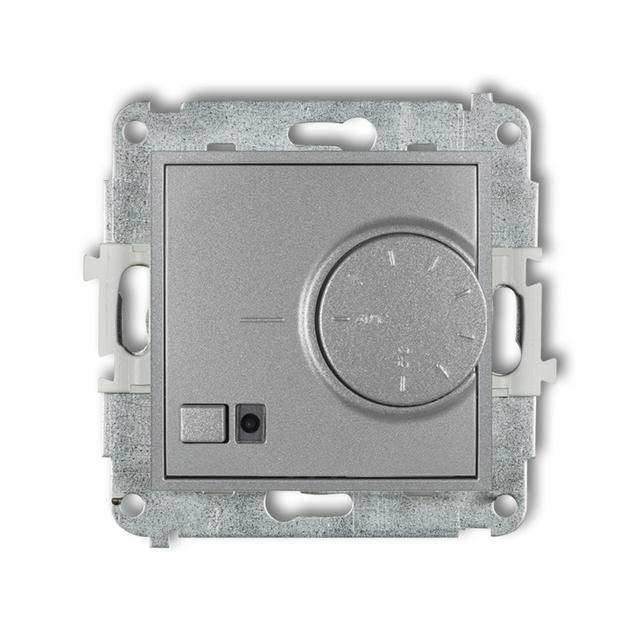 MINI Elektroniczny regulator temperatury z czujnikiem podpodłogowym srebrny metalik 7MRT-1 KARLIK