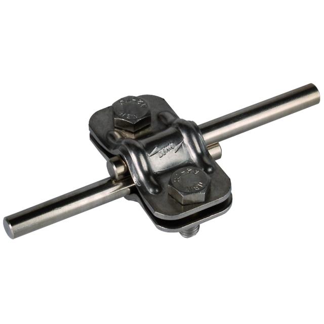 Zacisk probierczy bez przekładki, drut 8-10/8-10 mm, stal nierdzewna NIRO