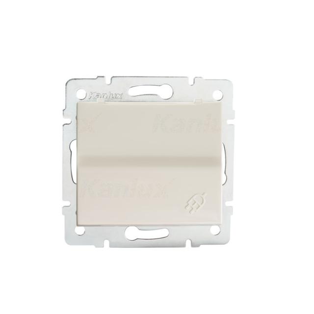 LOGI Gniazdo IP44 śrubowy Kremowy 16A 250V 021560103 25147 KANLUX