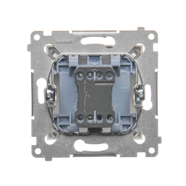 Simon 54 Przycisk „dzwonek” 16A z. śrub. złoty mat