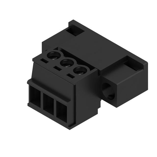 WEIDMULLER SCZ 3.81/03/180F SN BK BX Wtyk PCB (złącze wiązki), 3.81 mm, Liczba biegunów: 3, Przyłącze z jarzmem /50szt./ 1971310000 WEIDMÜLLER