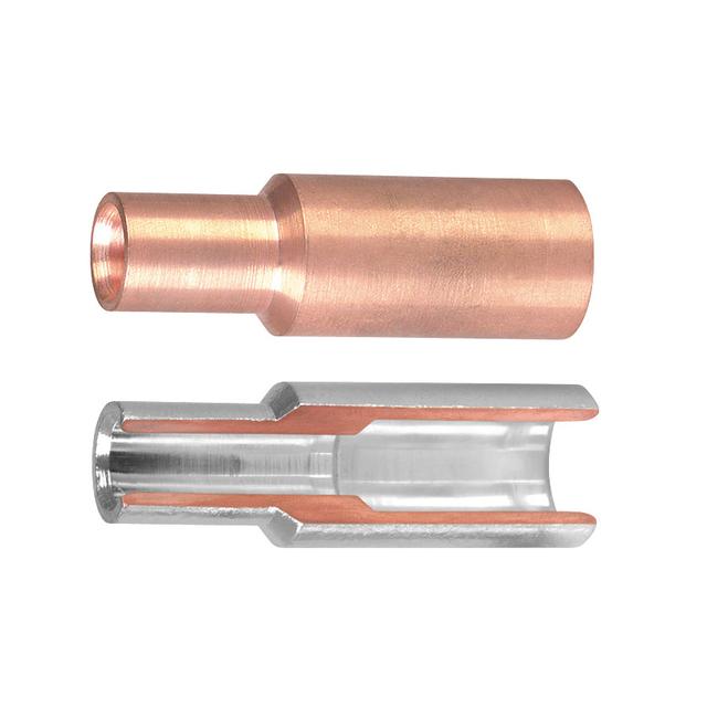 Złączka redukcyjna Cu miedź cynowana do kabli typu wielodrut KLR 50-25 KLR_50-25/1 ERKO
