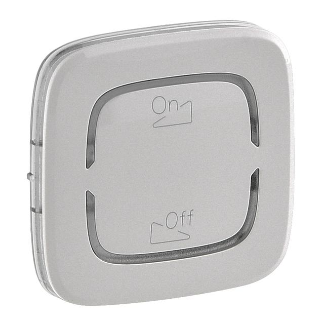 MY HOME VALENA ALLURE - KLAWISZ STEROWNIKA PODSTAWOWEGO ŚCIEMNIANIE ALUMINIUM, Legrand