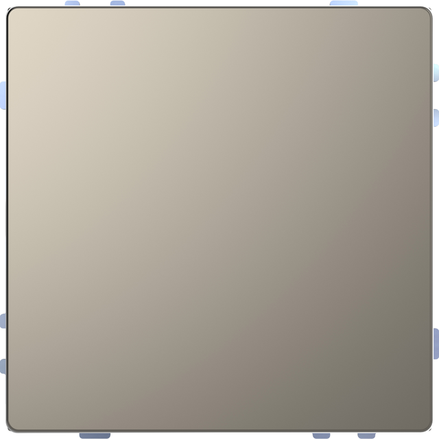 Przycisk KNX Pro T, System Design, metalik niklowy, funkcja 1-4 przycisków, z czujnikiem temperatury