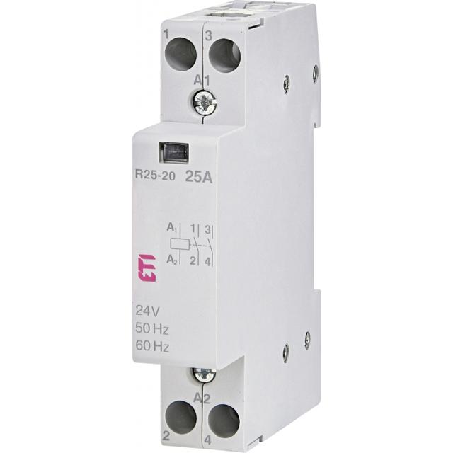 Stycznik modułowy 20A 2Z 1M 2P R 20-20 24V 002461211 ETI