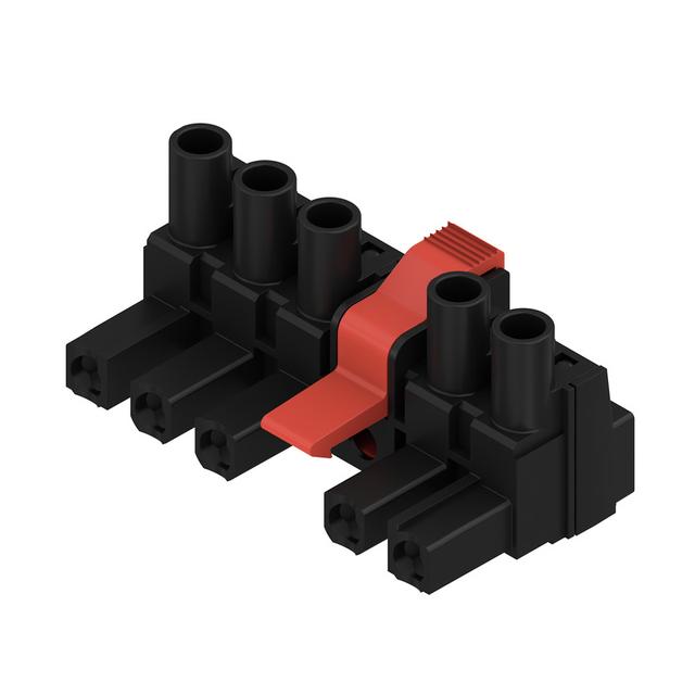 BLZ 7.62IT/05/180MF3 SN BK BX Złącze kablowe do płytek drukowanych /30szt./ WEIDMULLER