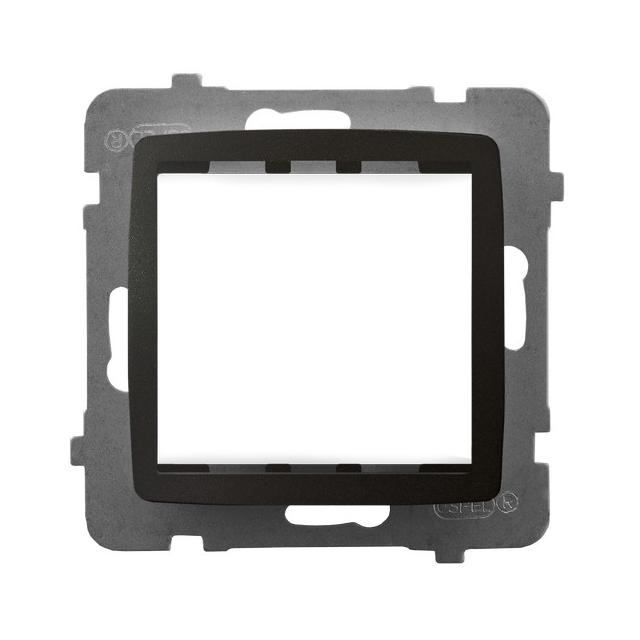 KARO Adapter podtynkowy systemu OSPEL 45 - kolor czekoladowy metalik