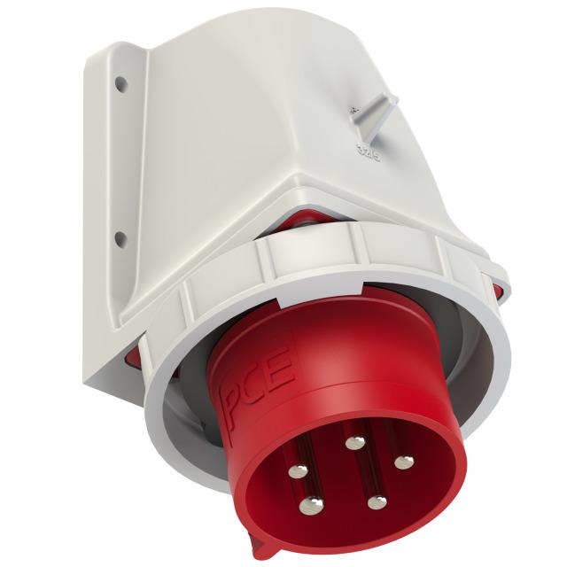 WTYCZKA ODBIORNIKOWA 32A 3P+Z+N 400V 50/60Hz 6h IP67, STYKI NIKLOWANE